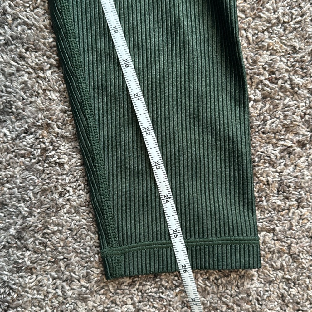 Aerie Offline Large Green High-Waisted Leggings - Picture 5 of 5